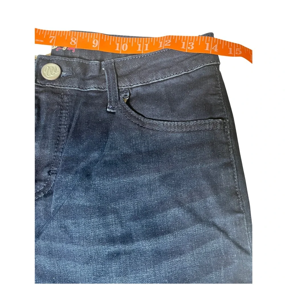 NWT Wrangler Retro Mae Mid Rise Flare Jeans Blue Stretch Denim‎ 9/10x30